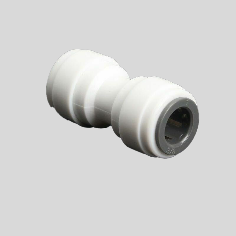 Pack of 3 3/8 Inch OD Tube Push Fit Straight Quick Connect For RO Water Filters Fittings