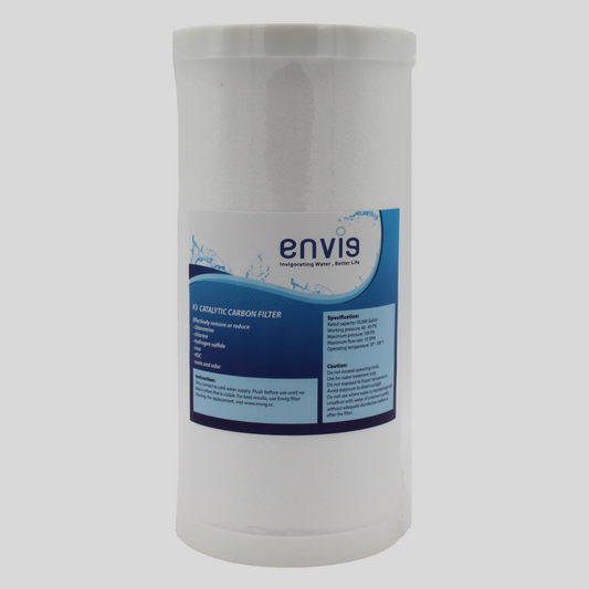 Envig K3 Iron and Hydrogen Sulfide 4.5” x 10” Whole House Water Filter Replacement