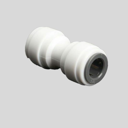 Pack of 3 3/8 Inch OD Tube Push Fit Straight Quick Connect For RO Water Filters Fittings