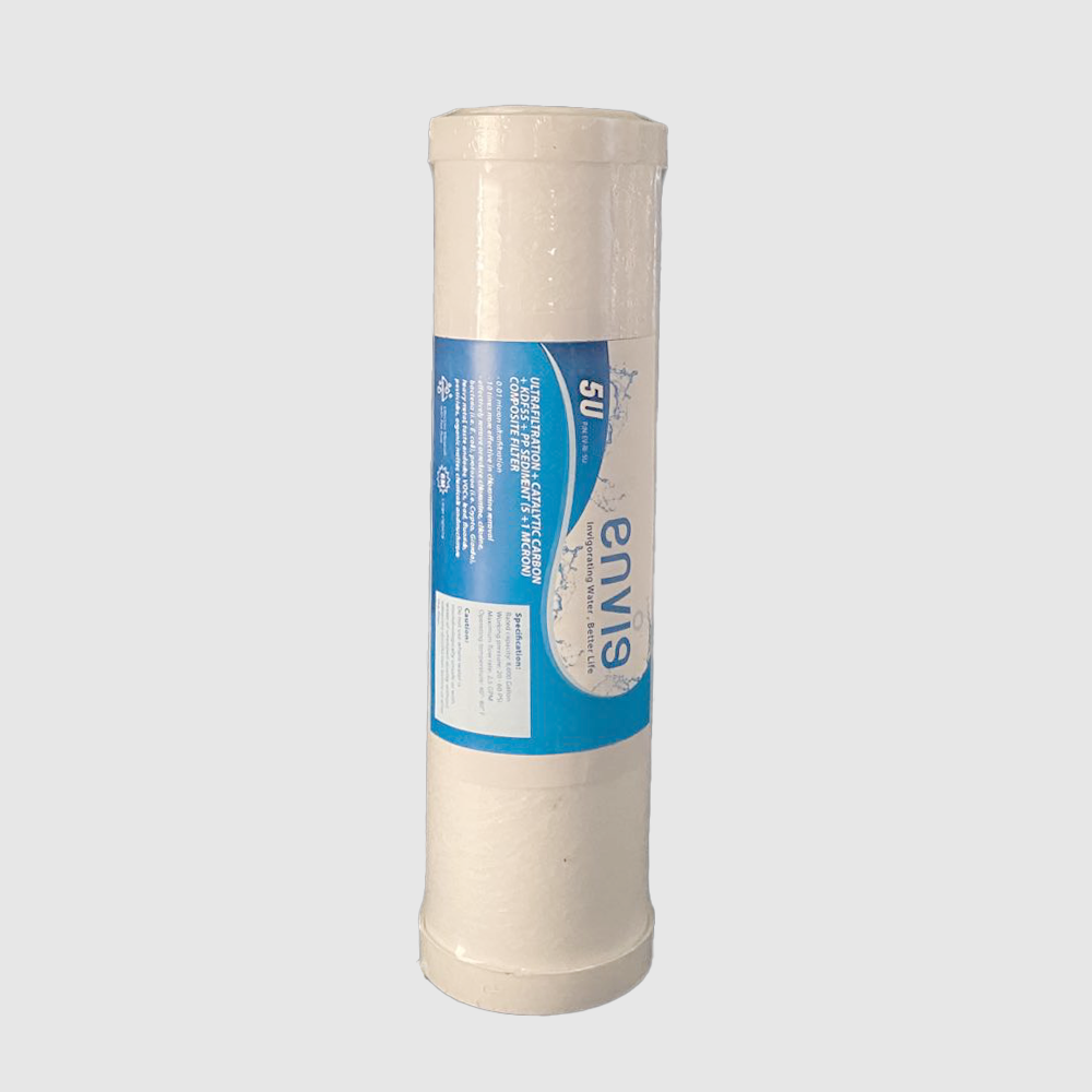 Envig 5U Catalytic Carbon and Ultrafiltration 5 Layers Composite Replacement Filter