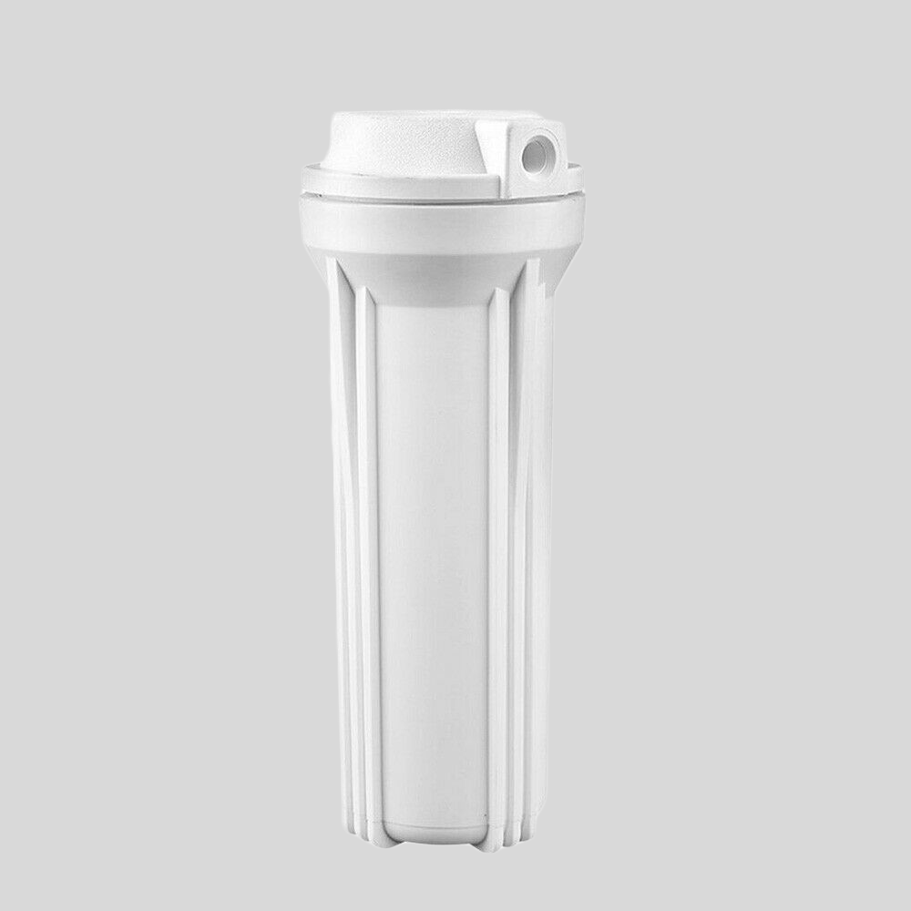 Pack of 2 Water Filter White Housing Standard 10" Reverse Osmosis RO/DI 1/4" Port